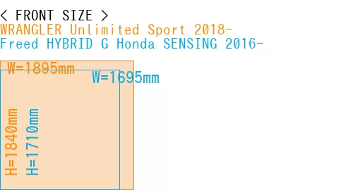 #WRANGLER Unlimited Sport 2018- + Freed HYBRID G Honda SENSING 2016-